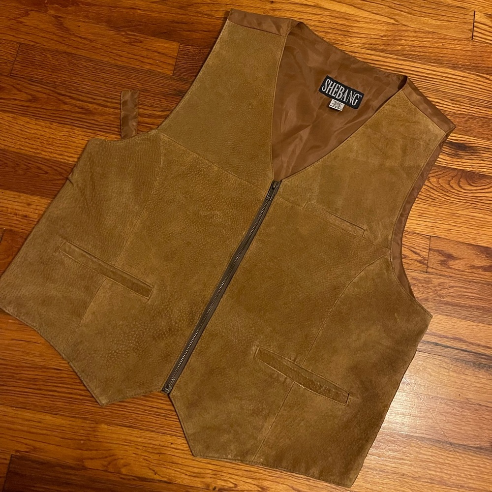 Vintage Suede Vest